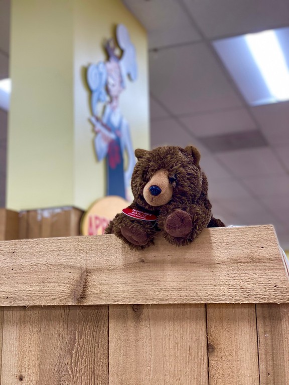 Banjo the Bear at Trader Joe's Mission Viejo, CA