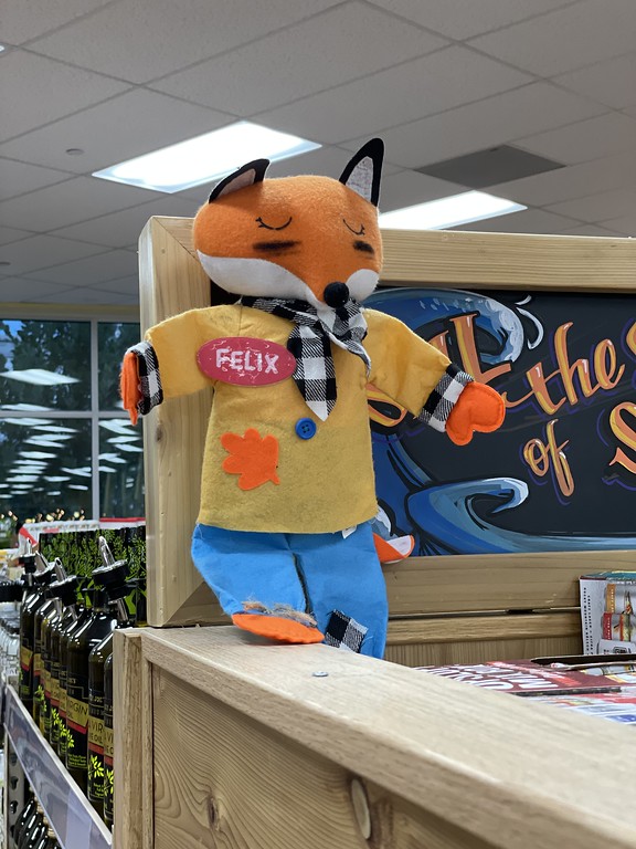 Felix the Fox at Trader Joe's Westminster, CO