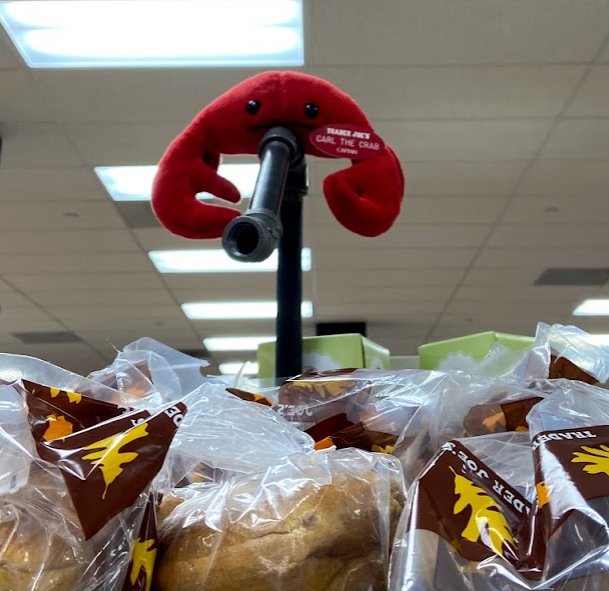 Carl the Crab at Trader Joe's Lynnwood, WA