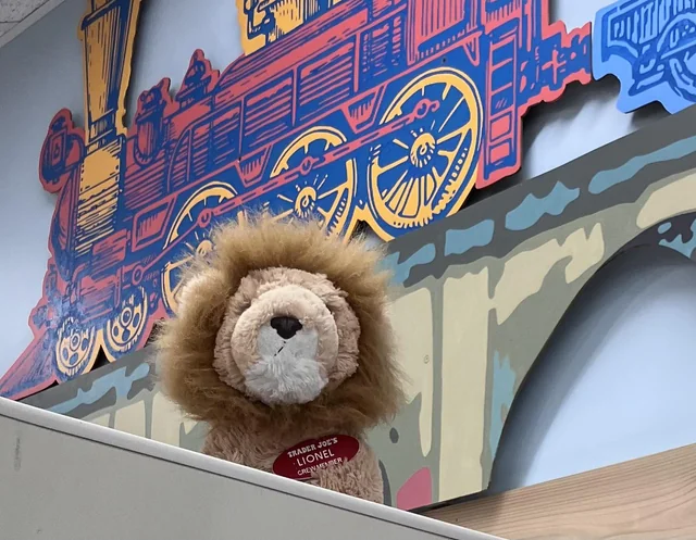 Lionel the Lion at Trader Joe's Camp Hill, PA