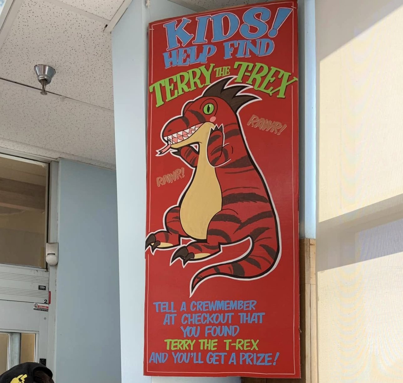 Terry the T-Rex at Trader Joe's Tempe — ASU / Downtown, AZ