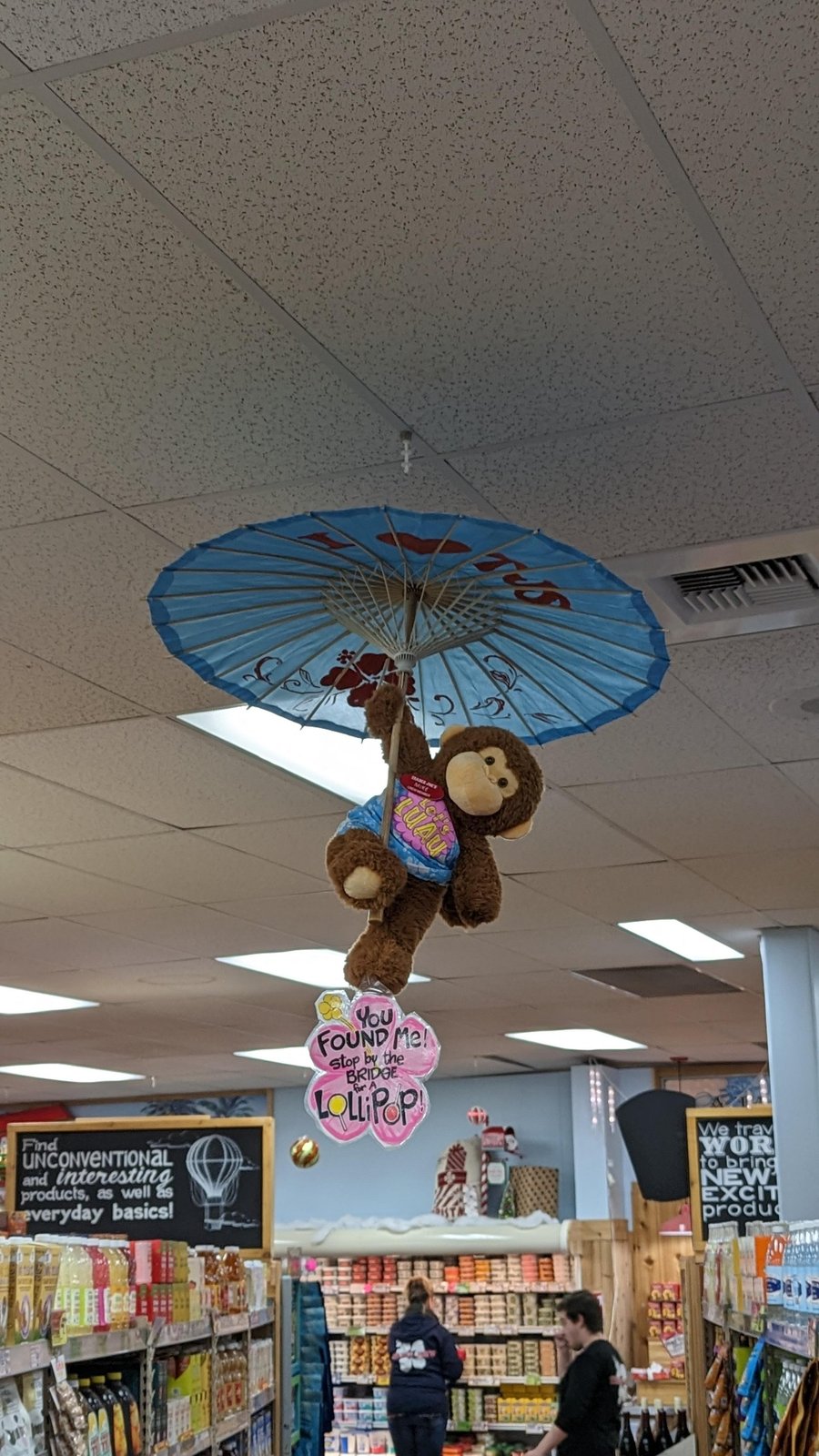Mike the Monkey at Trader Joe's Reston, VA