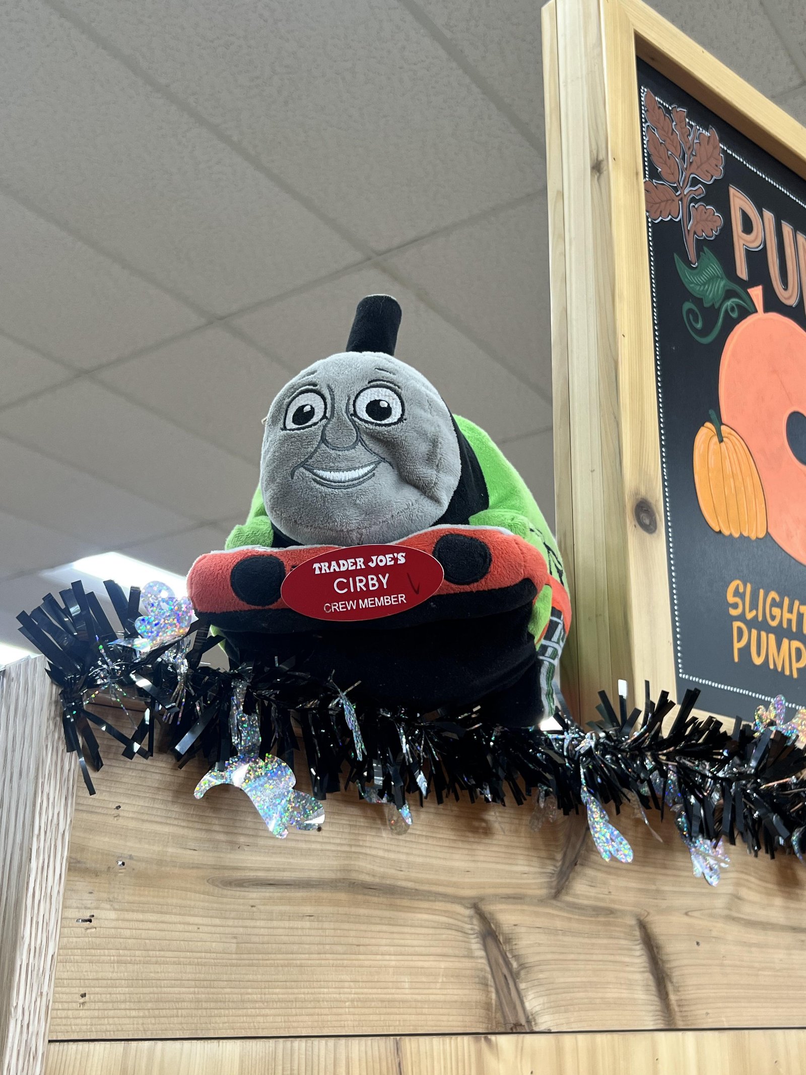 Cirby the Train at Trader Joe's Roseville — Downtown, CA