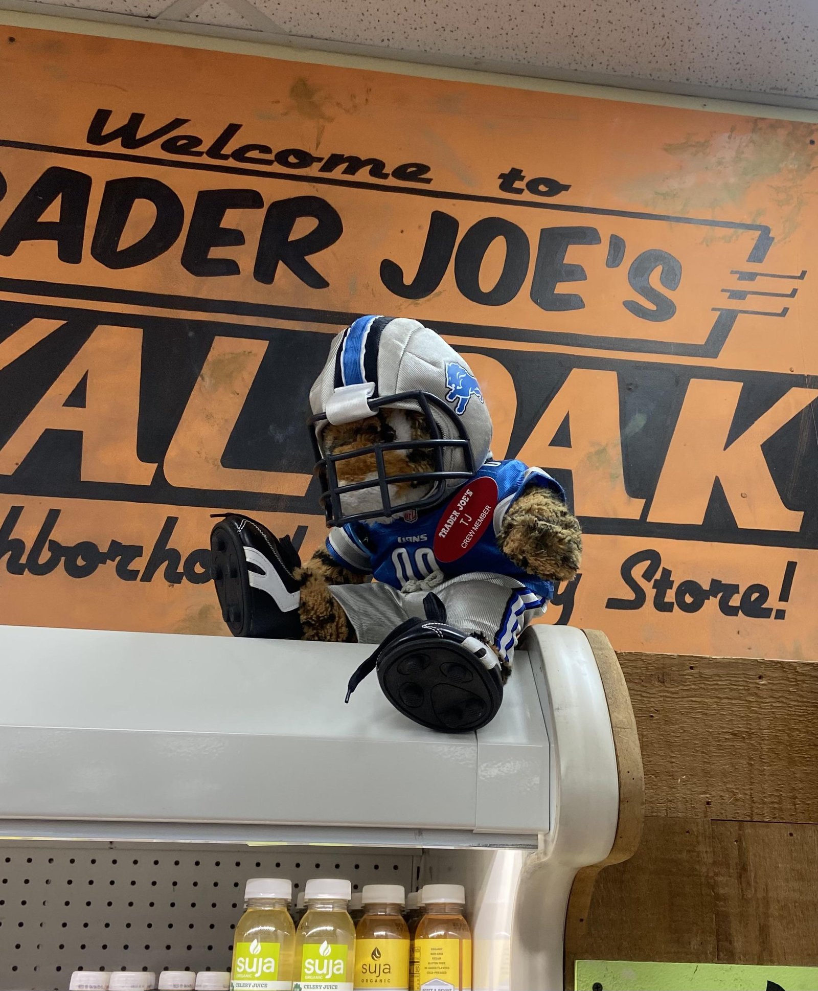 Tony the Tiger at Trader Joe's Royal Oak, MI
