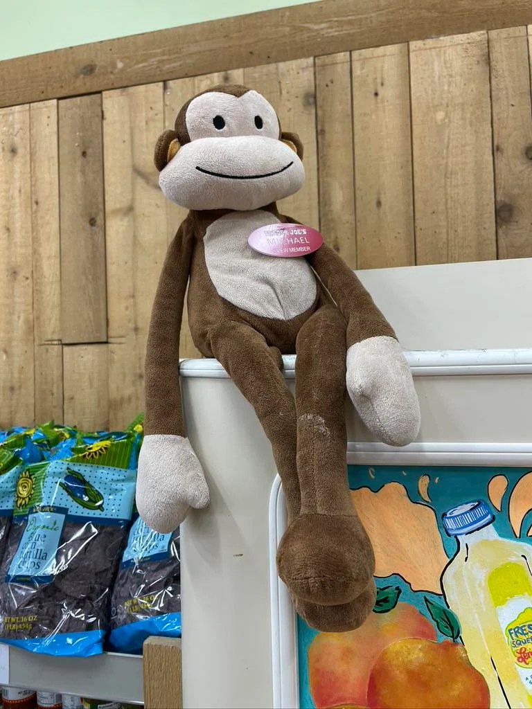 Michael the Monkey at Trader Joe's Torrance — Hollywood Riviera, CA