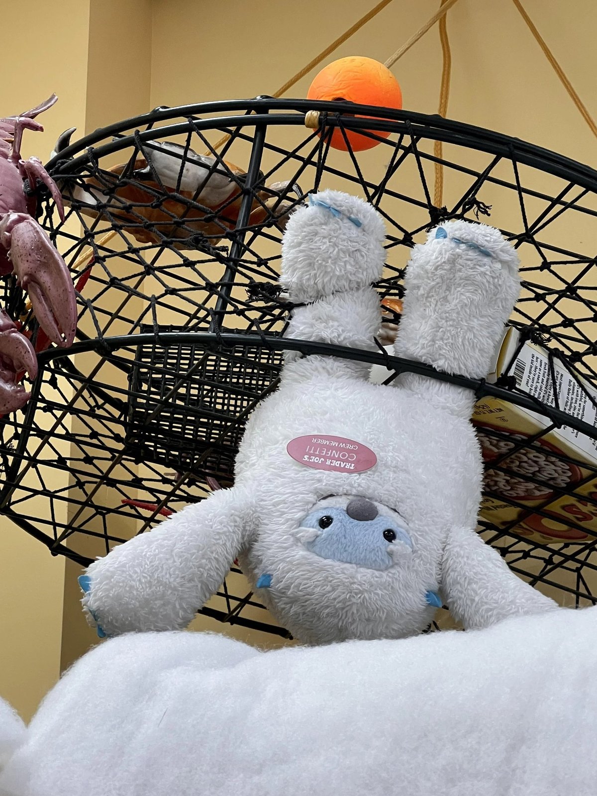 Confetti the Yeti at Trader Joe's Silverdale, WA