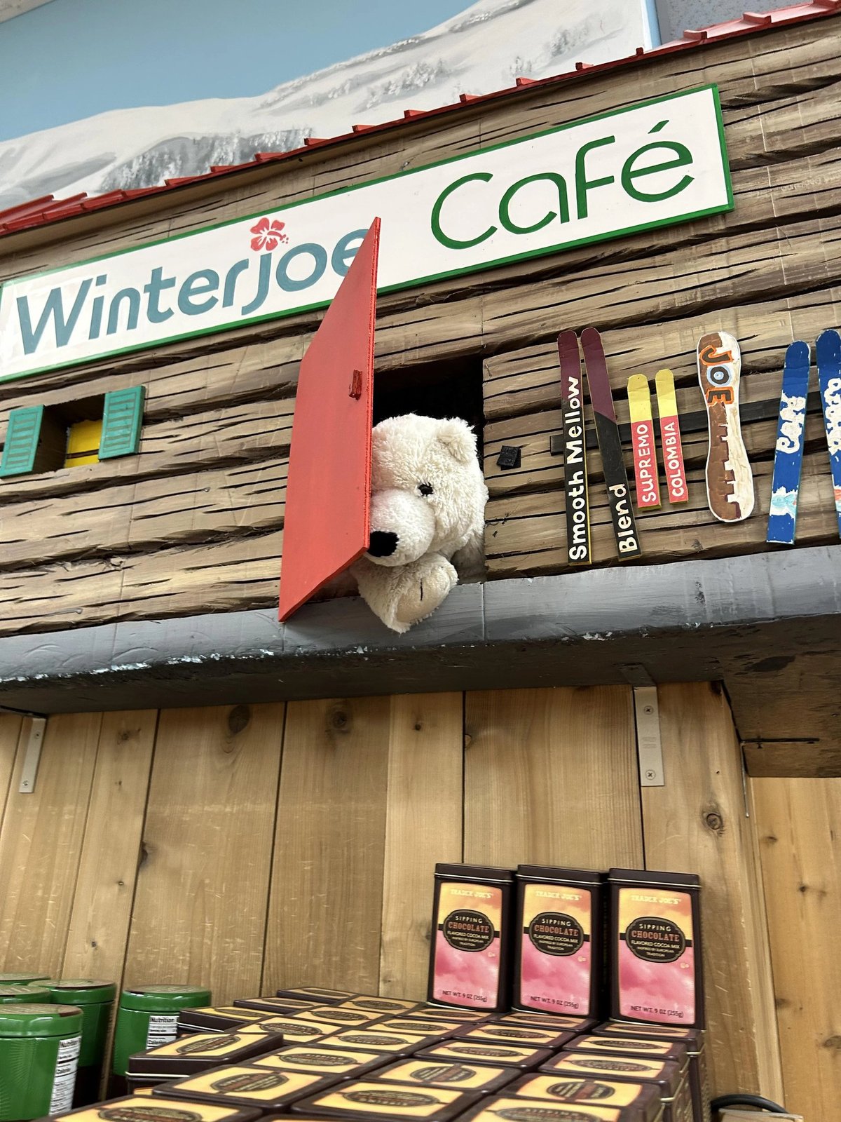 Ice the Polar bear at Trader Joe's Charlottesville, VA